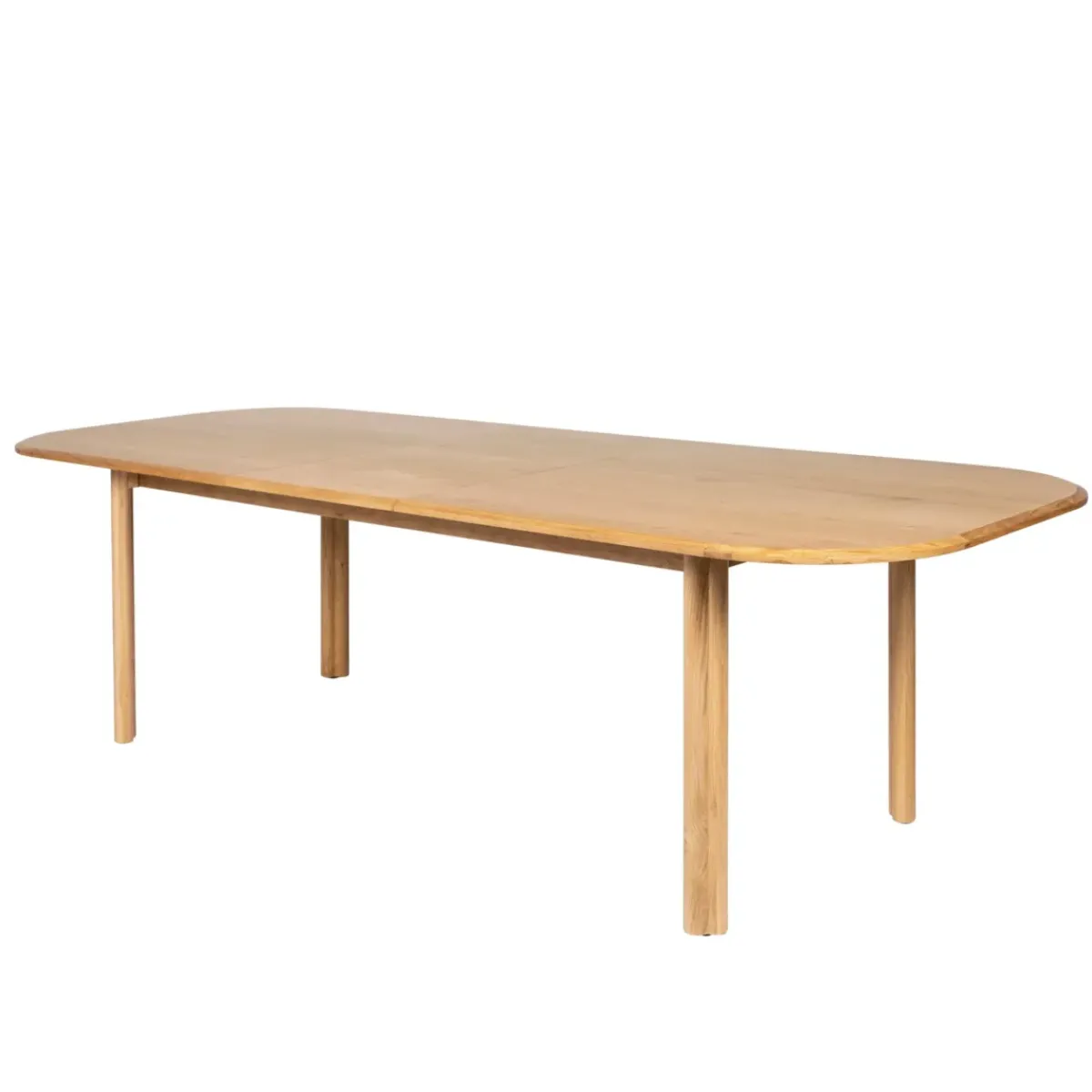Tavoli Da Pranzo-Tavolo rettangolare allungabile con prolunga in rovere (200 cm) Oakland
