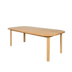 Tavoli Da Pranzo-Tavolo rettangolare allungabile con prolunga in rovere (200 cm) Oakland