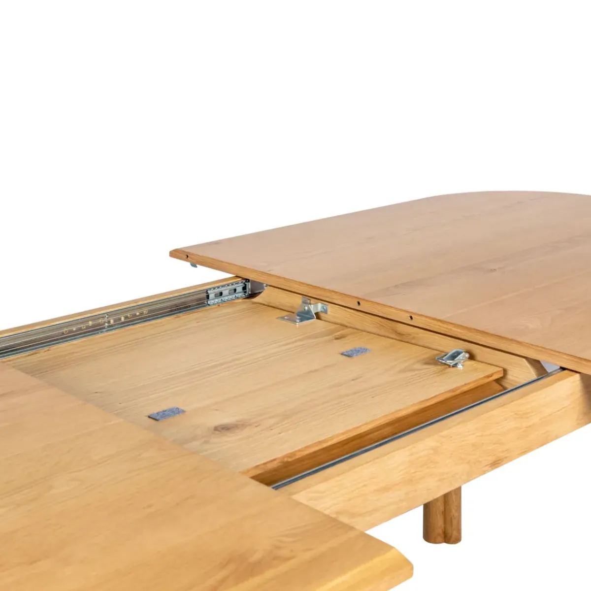 Tavoli Da Pranzo-Tavolo rettangolare allungabile con prolunga in rovere (200 cm) Oakland