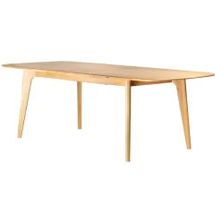Tavoli Da Pranzo-Tavolo rettangolare allungabile in rovere (180 cm) Bilbao