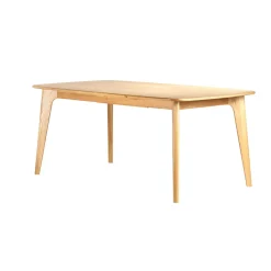 Tavoli Da Pranzo-Tavolo rettangolare allungabile in rovere (180 cm) Bilbao