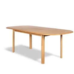 Tavoli Da Pranzo-Tavolo rettangolare allungabile con prolunga in rovere (160 cm) Oakland