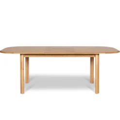 Tavoli Da Pranzo-Tavolo rettangolare allungabile con prolunga in rovere (160 cm) Oakland