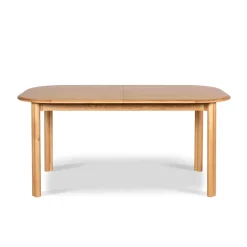 Tavoli Da Pranzo-Tavolo rettangolare allungabile con prolunga in rovere (160 cm) Oakland
