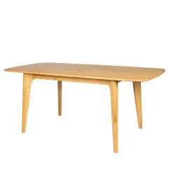 Tavoli Da Pranzo-Tavolo rettangolare allungabile in rovere (140 cm) Bilbao
