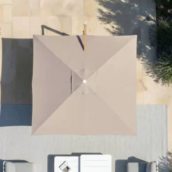 MOBELLIA Base E Accessori-Telo per ombrellone decentrato (3 x 3 m) Elyra