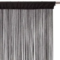 Tenda a fili (90 x H200 cm) Uni Nero