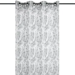 Tenda a occhielli (140 x 260 cm) Ziana Nero