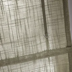 Tenda a pacchetto con passanti nascosti (90 x 180 cm) Robin Verde rosmarino