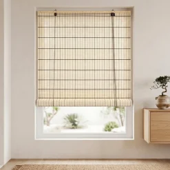 Tenda a rullo con bastoncini di bambù (120 x 180 cm) Bali Naturale
