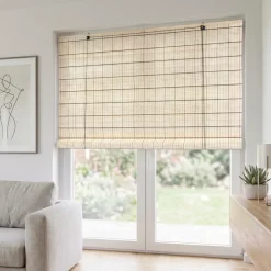 Tenda a rullo con bastoncini di bambù (150 x 180 cm) Bali Naturale