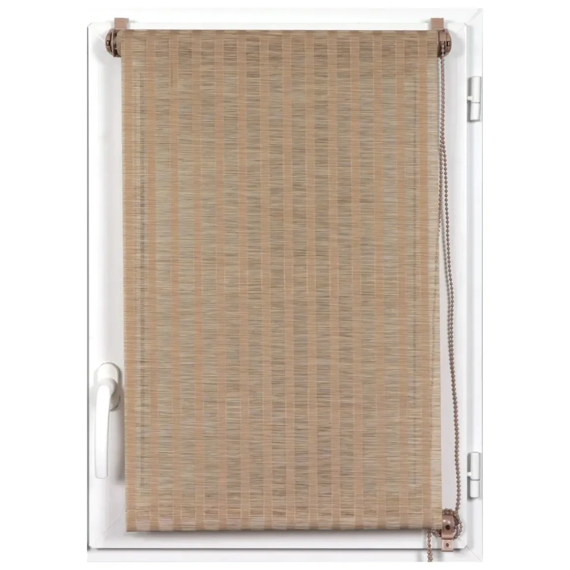 Tenda a rullo filtrante (45 x 180 cm)Strisce Beige