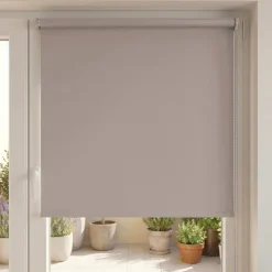 Tenda a rullo oscurante Tinta unita (60 X H 180 cm) Beige