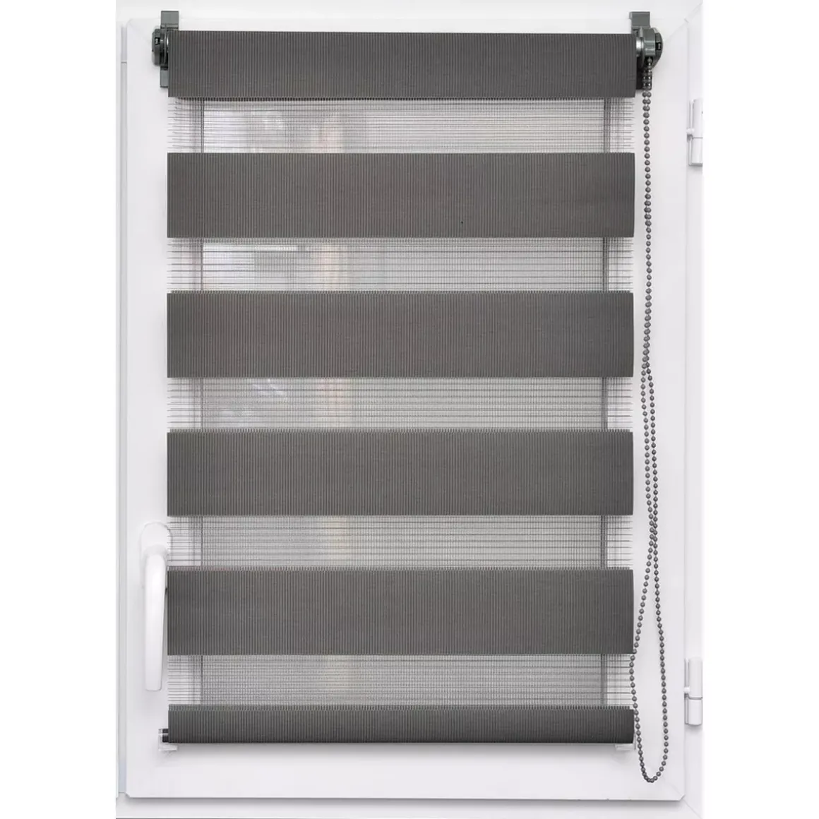 Tenda a rullo (45 X H180 cm) Giorno/Notte Grigio antracite