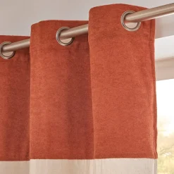 Tenda bouclé (140 x 280 cm) Ava Terracotta