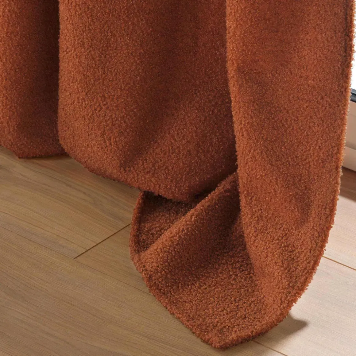 Tenda bouclé (140 x 240 cm) Wooly Terracotta