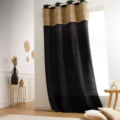 Tenda cotone juta (140 x 240 cm) Nama Nero