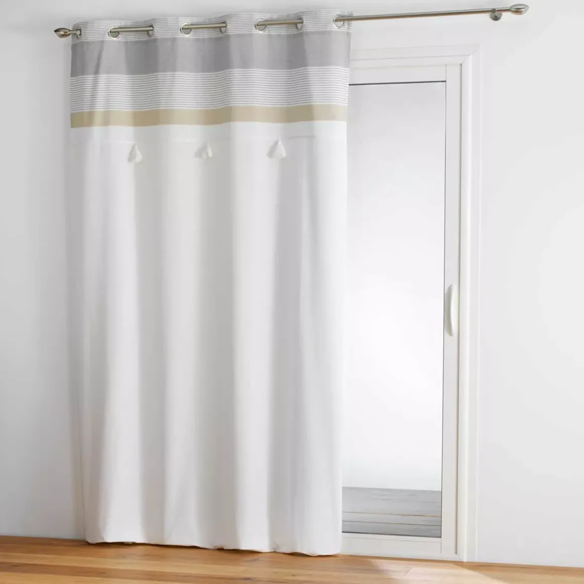 Tenda cotone (140 x 240 cm) Iliade Bianco