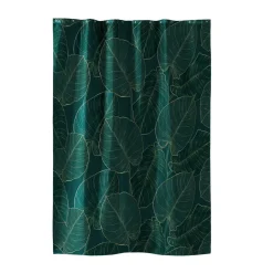 douceur d'intu017drieur Accessori Bagno-Tenda da doccia con anelli (180 x 200 cm) Jade