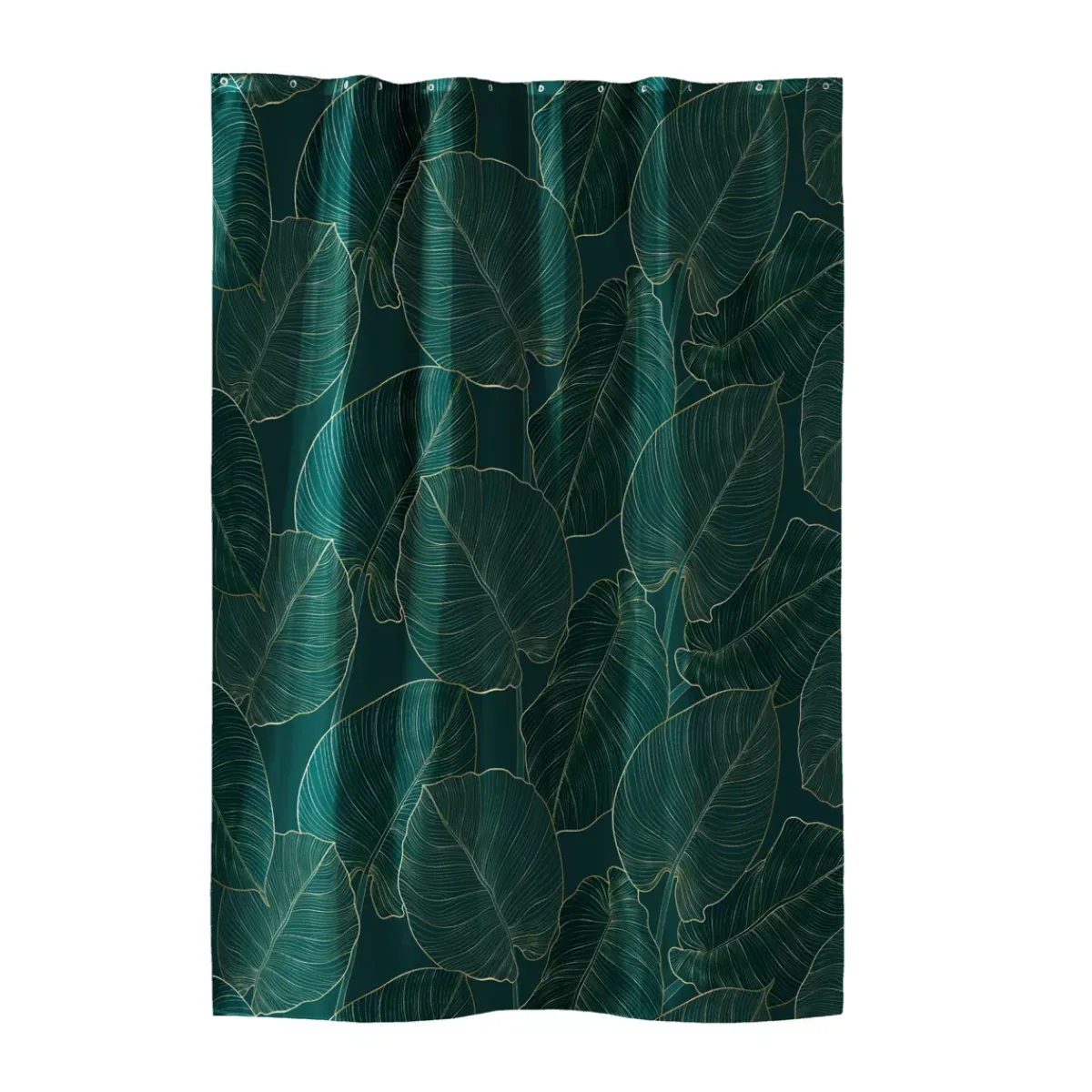 douceur d'intu017drieur Accessori Bagno-Tenda da doccia con anelli (180 x 200 cm) Jade