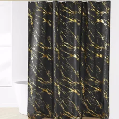 douceur d'intu017drieur Accessori Bagno-Tenda da doccia effetto marmo (180 x 200 cm) Aquamarbre