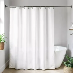 TENDANCE Accessori Bagno-Tenda da doccia in microfibra (180 x 200 cm) Goffrato