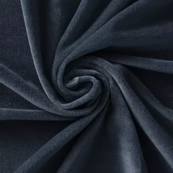 Tenda iin velluto di cotone regolabile (140 x max 270 cm) Victor Blu notte