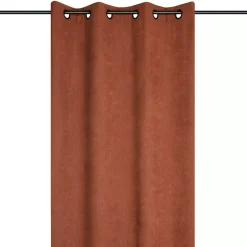 Tenda in velluto (140 x 260 cm) Dandy Terracotta