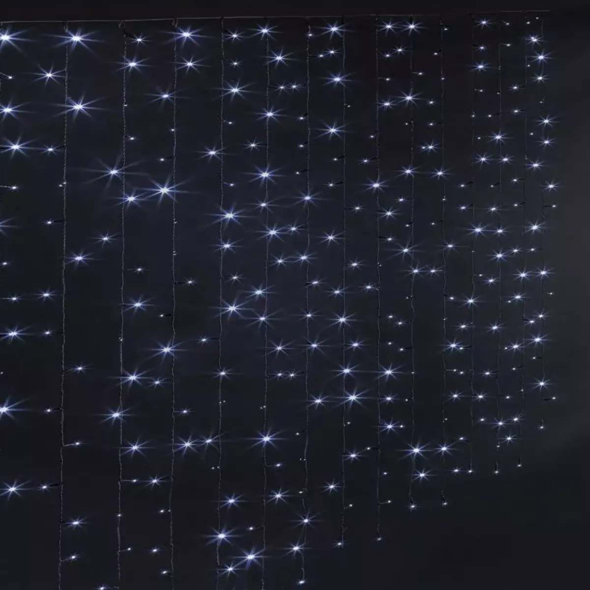 Feeric Lights & Christmas Guilande Di Luci Grande Lunghezza|Ghirlande Di Luci-Tenda luminosa a pile Alt. 2 m L1,50 m 300 LED