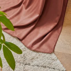 Tenda lyocell Tencel™ regolabile (140 x max 270 cm) Olivia Terracotta