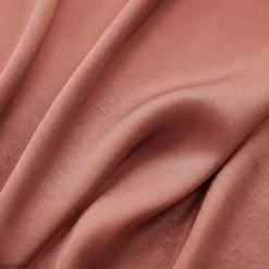 Tenda lyocell Tencel™ regolabile (140 x max 270 cm) Olivia Terracotta