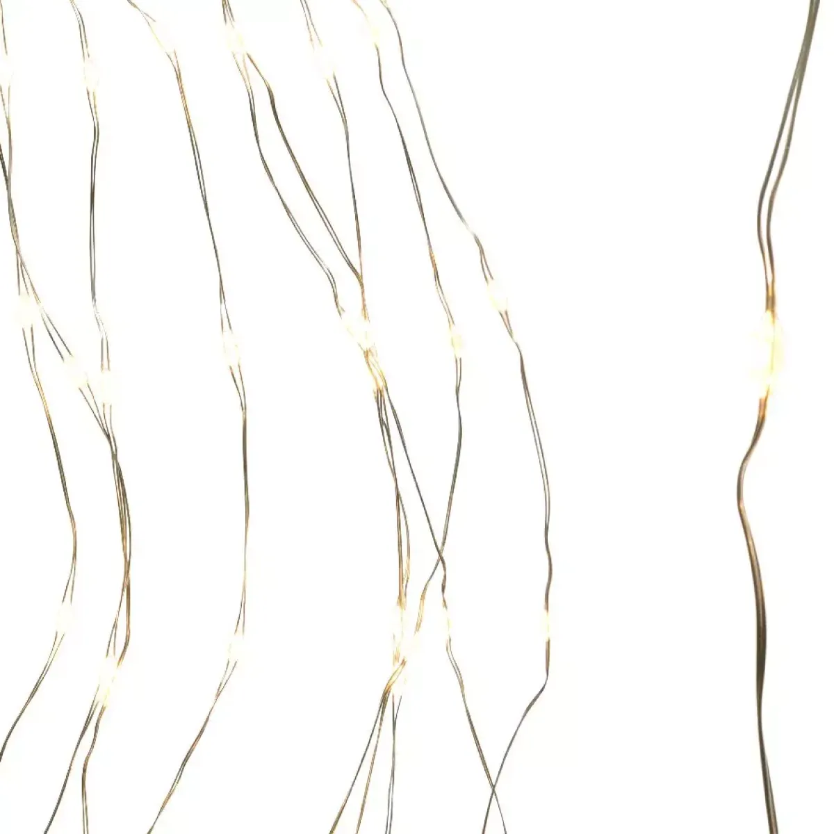 KAEMINGK Ghirlande Di Luci-Tenda per albero Alt.2,10 m Bianco caldo 672 LED