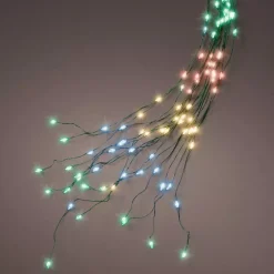 KAEMINGK Ghirlande Di Luci-Tenda per albero Alt.2,10 m Multicolore 672 LED