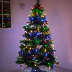 KAEMINGK Ghirlande Di Luci-Tenda per albero Alt.2,10 m Multicolore 672 LED