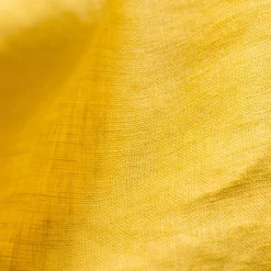 Tenda regolabile lino lavato (140 x max 270 cm) Louise Giallo senape