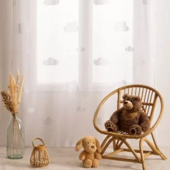 Tenda trasparente bambini (140 x 240 cm) Nuvola Bianco