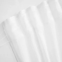 Tenda trasparente con passanti nascosti (280 x 240 cm) Léontine Bianco