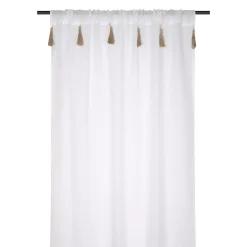 Tenda trasparente (140 x 260 cm) Ibiza Ecru