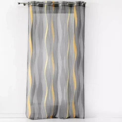 Tenda trasparente (140 x 240 cm) Ondulys Grigio antracite