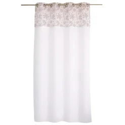 Tenda trasparente (140 x 240 cm) Rosa Marrone
