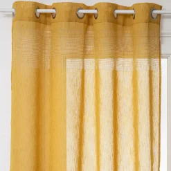 Tenda trasparente (140 x 240 cm) Sab Giallo ocra