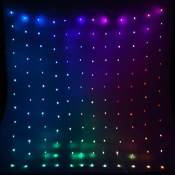 KOOPMAN Ghirlande Di Luci-Tendina luminosa Digitale H2 m L2 m 400 LED