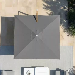 MOBELLIA Base E Accessori-Tessuto per ombrellone decentrato (3 x 3 m) Elyra