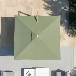 MOBELLIA Base E Accessori-Tessuto per ombrellone decentrato (3 x 3 m) Elyra