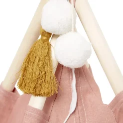 Atmosphera createur d'interieur for kids Mobili Bambini-Tipi bambini legno e tessuto (160 cm) Wapi