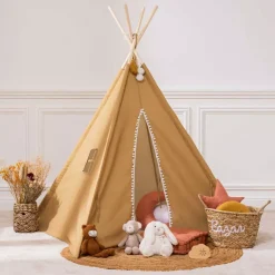 Atmosphera cru017dateur d'intu017drieur for kids Mobili Bambini-Tipi bambini legno e tessuto (160 cm) Wapi