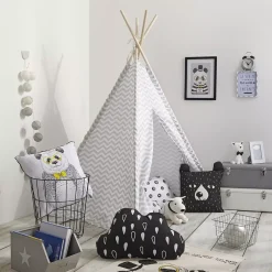 Atmosphera createur d'interieur for kids Mobili Bambini-Tipi per bambini legno e tessuto (160 cm) Twin