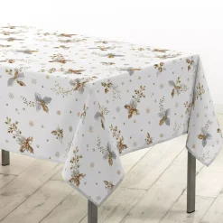 Douceur d interieur Tovaglia E Runner Da Tavolo Per Le Feste-Tovaglia natalizia rettangolare (150 x 240 cm) Guido