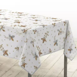 Douceur d interieur Tovaglia E Runner Da Tavolo Per Le Feste-Tovaglia natalizia rettangolare (150 x 300 cm) Guido