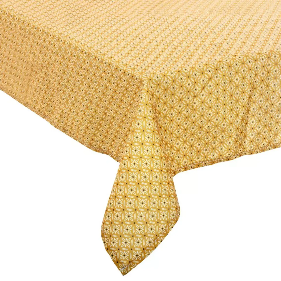 Tovaglia rettangolare antimacchia (L240 cm) Paty Giallo ocra